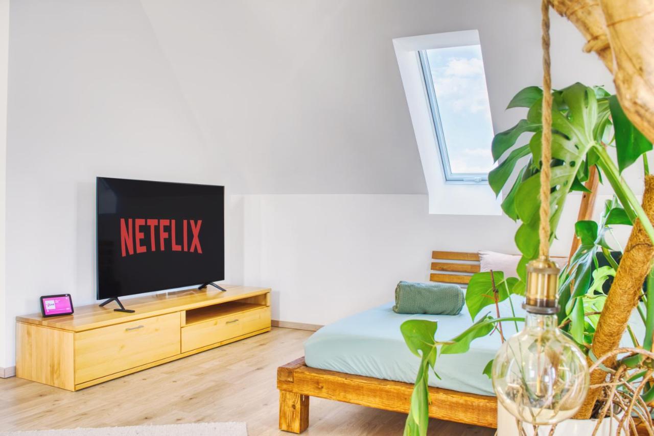Luxus Apartment! Kueche, Balkon, Netflix, Parkplatz - 8 Personen Ilmmunster Zewnętrze zdjęcie